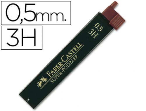 Minas faber grafite 9065 0,5 mm 3h - estojo de 12 minas , Faber castell , 22627 , 4005401205135
